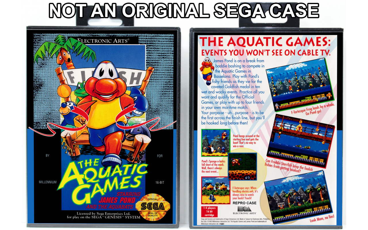 Aquatic Games Starring James Pond and the Aquabats (Requires modification)